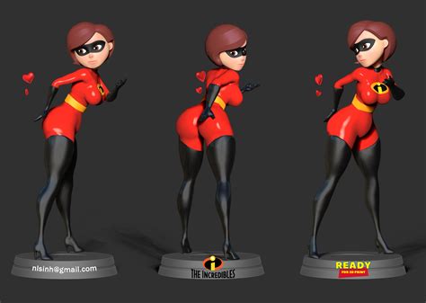 elastigirl nude|Elastigirl the Incredibles Animation: Parody Porn